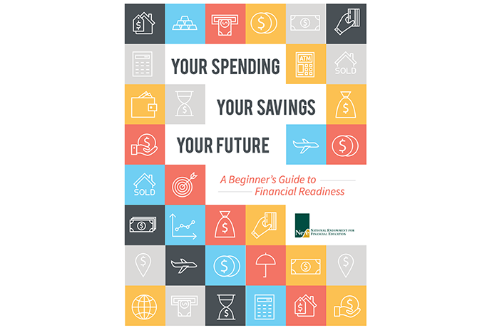 The cover of the PDF your spending, your saving, your future