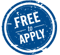 Free to apply to certain graduate programs.