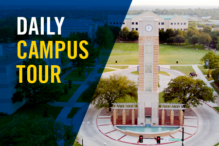 Take a Daily Campus Tour of Texas Wesleyan today