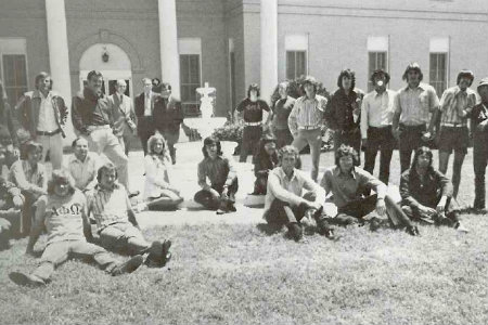 Greek picture from 1981 yearbook
