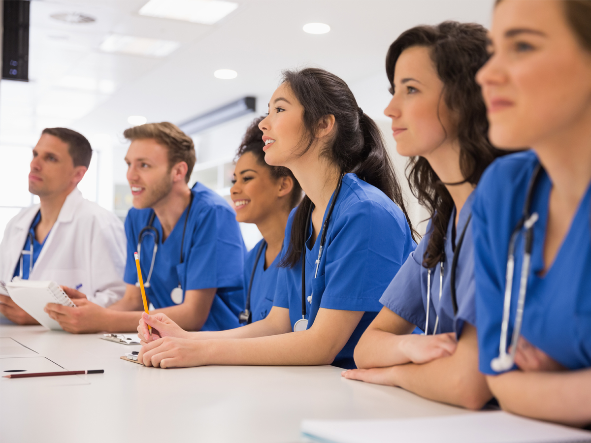 Medical Students Listening