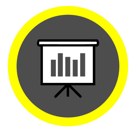 Professional development badge for Media Creation: Visual Display