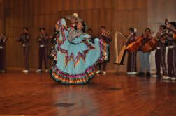 Staff, students and faculty were invited to a Hispanic Heritage month celebration where they were treated with a marvelous performance by 2017 Grand National Mariachi winner North Side High School Espuelas de Plata performing along with the Mexico Lindo Ballet Folklorico!
