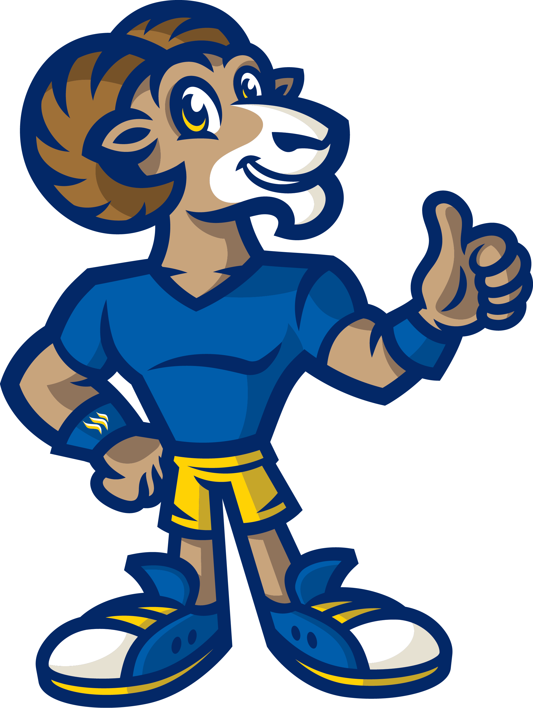 Willie the Ram - Thumbs Up