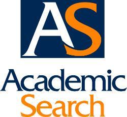 The logo for the search firm Academic Search. White A next to orange S over the text Academic Search