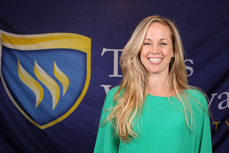 Dr. Whitney Myers is an English professor in the School of Arts and Letters at Texas Wesleyan University