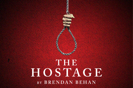 Artwork for Theatre Wesleyan's The Hostage