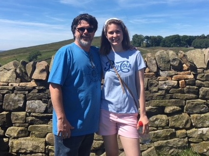 Maeer at Hadrian's Wall Summer 2018