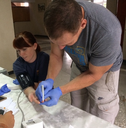 Ohan at Medical Clinic Cupcini, Moldova, Summer 2018
