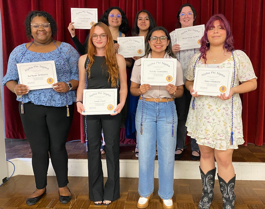 Students with certificates