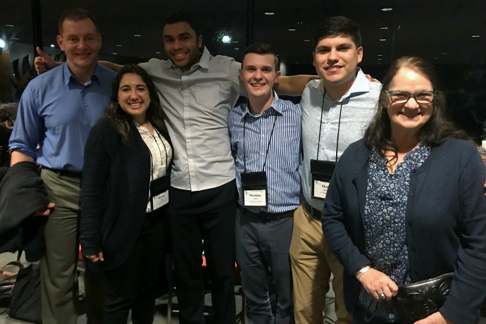 Hatton Sumners Students at Leadership Conference at the LBJ school/UT Austin, Feb 2019