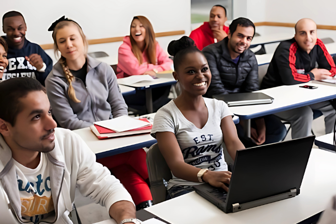 BBA Students in a Classroom