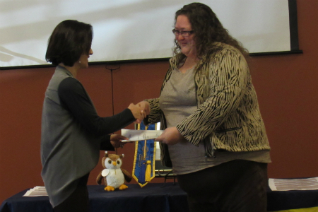 School of Business spring 2018 inductee during the Dean's List Ceremony