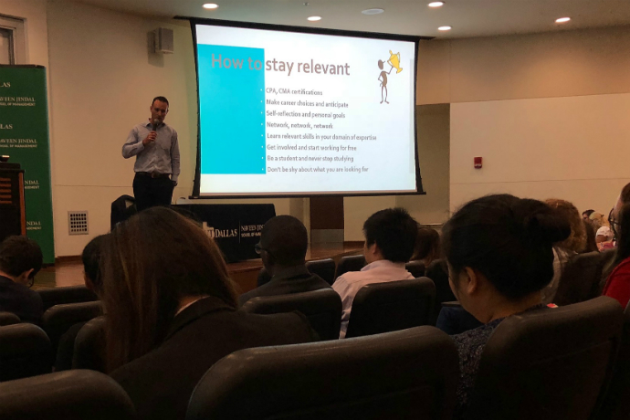 Texas Wesleyan students learn valuable information at the 2018 IMA Extravaganza.