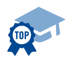 eDNAP Landing Page Icon Top Tier with Graduation Hat