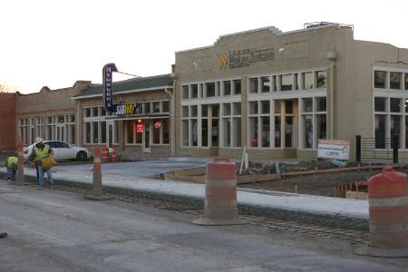 The Texas Wesleyan Bookstore is open despite construction barriers