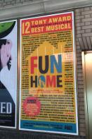 Theatre Wesleyan students, while traveling to New York for their annual Playmarket performance, were the only guests at a live talkback with cast members from the Tony Award-winning Best Musical Fun Home,