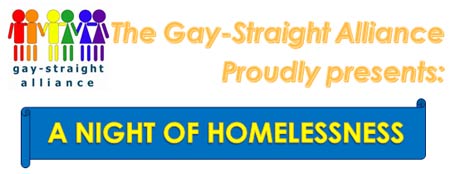 Texas Wesleyan Gay-Straight Alliance presents a Night of Homelessness