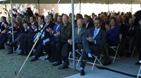 The crowd at the Rosedale Renaissance Groundbreaking