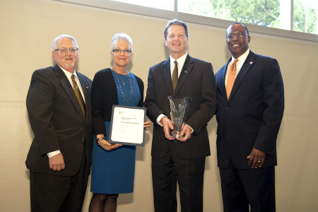 Texas Wesleyan University was selected from among five other community organizations, groups and institutions to receive the Tarrant County College South Campus Outstanding Community Partner Award for 2016.